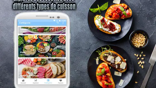 Recettes Faciles et Rapides screenshot