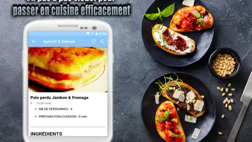 Recettes Faciles et Rapides screenshot