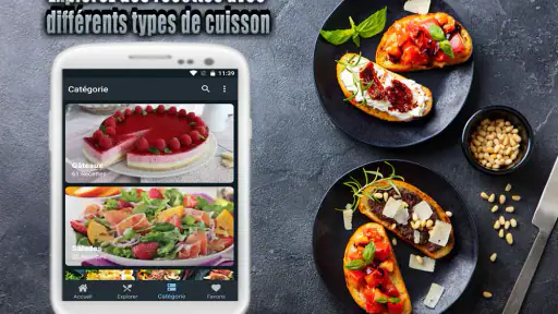 Recettes Faciles et Rapides screenshot