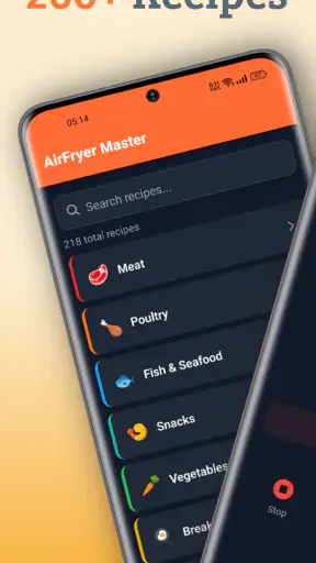 Recettes pour Friteuse à Air screenshot