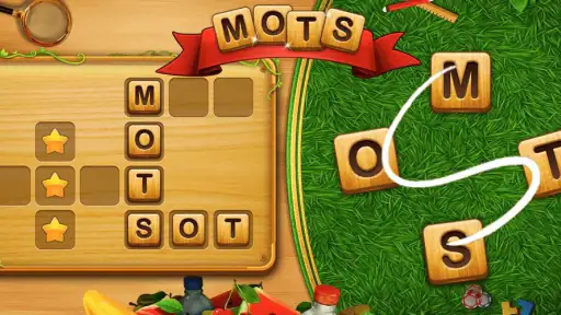 Recherche Par Mots Croisés Jeu screenshot