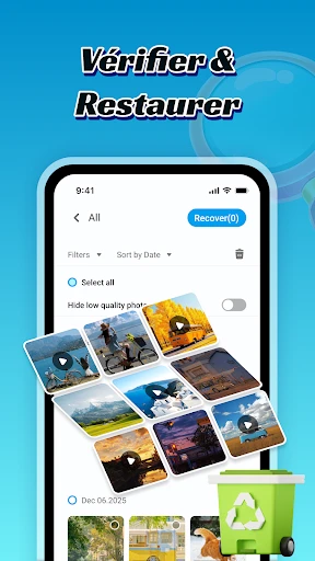 Récupération de photos Go screenshot