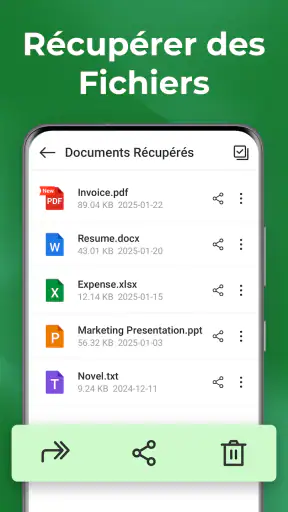 Récupérer des Messages screenshot