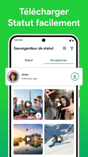 Récupérer les messages screenshot