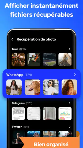 Récupérer photos supprimées screenshot