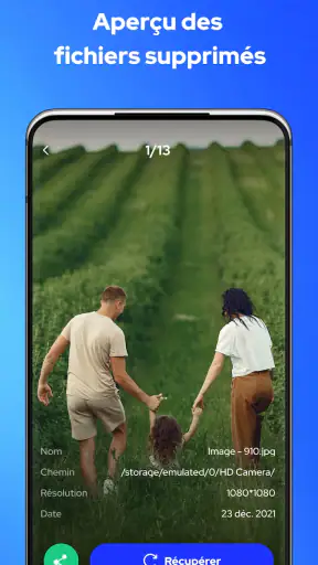 Récupérer photos supprimées screenshot