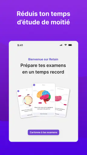 Retain Cards: Apprentissage IA screenshot