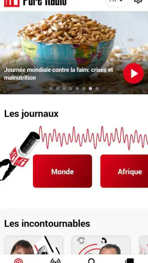 RFI Pure Radio - Podcasts screenshot