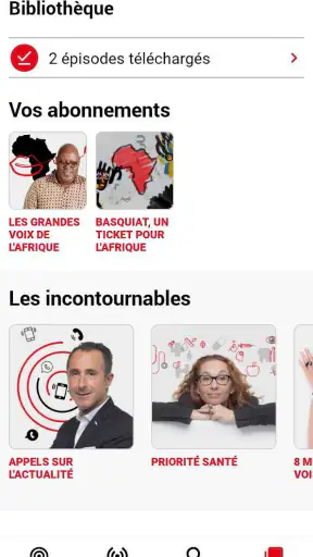 RFI Pure Radio - Podcasts screenshot
