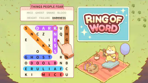Ring of Words 2: Mots Search screenshot