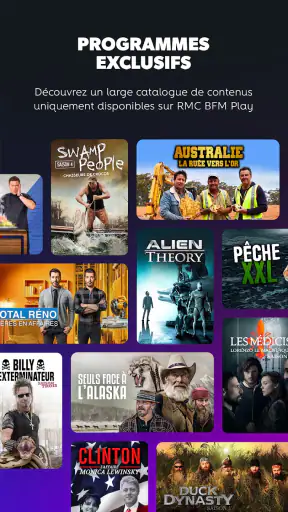 RMC BFM Play - Android TV screenshot