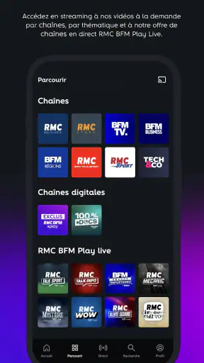 RMC BFM Play – Direct & Replay screenshot