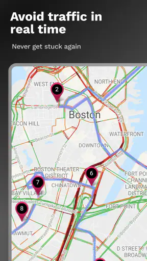 RoadWarrior Route Planner screenshot