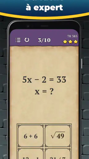 Roi des Maths screenshot