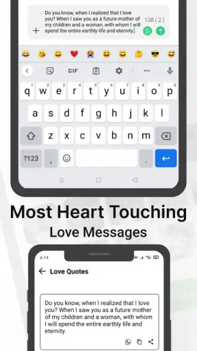 Baisers Romantiques Stickers screenshot