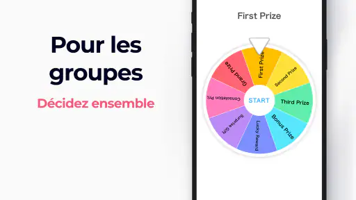 Roulette + : Roue du hasard screenshot