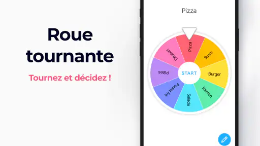 Roulette + : Roue du hasard screenshot