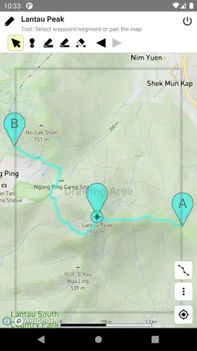 RouteDraw screenshot