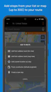 Routin Optimiseur d'itinéraire screenshot