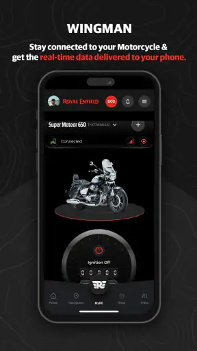 Royal Enfield App screenshot