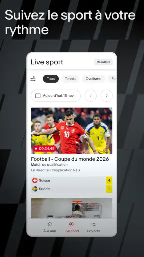 RTS - Actualités & Sport screenshot