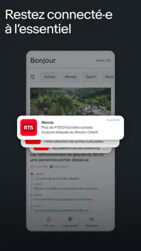 RTS - Actualités & Sport screenshot