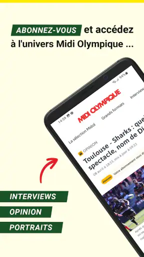 Rugbyrama - Midi Olympique screenshot