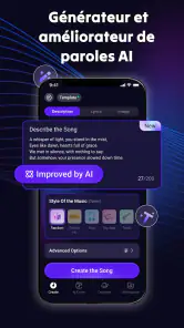 Rythmix - Musique par IA screenshot