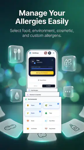 SafeAllergy - Allergen Scanner screenshot