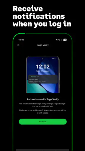 Sage Verify screenshot