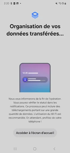 Samsung Smart Switch Mobile screenshot