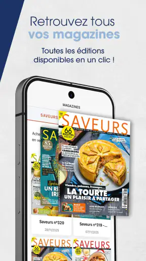 Saveurs : Recettes de cuisine screenshot