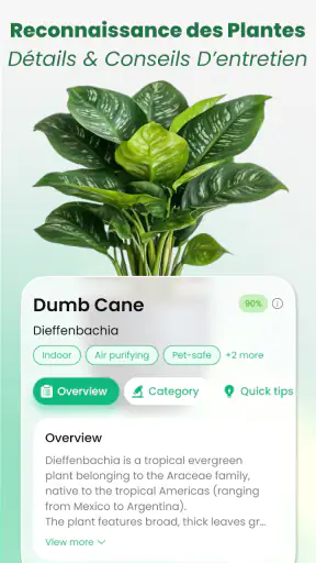 Scan Plantes & Fleurs: AI screenshot
