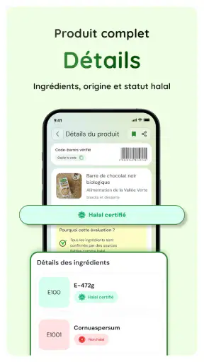 Scanner Halal : Code-barres screenshot