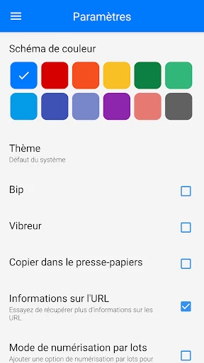 Scanner QR & Code-barres screenshot
