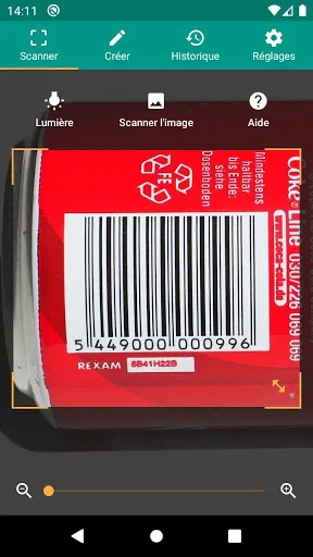 Scanner QR et code-barres screenshot