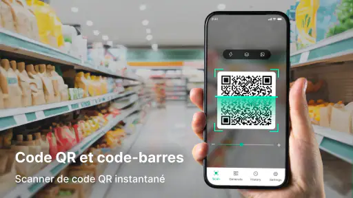 Scanner QR&Code-barres:Accueil screenshot
