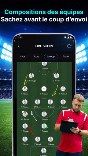 Scores en Direct - Football screenshot