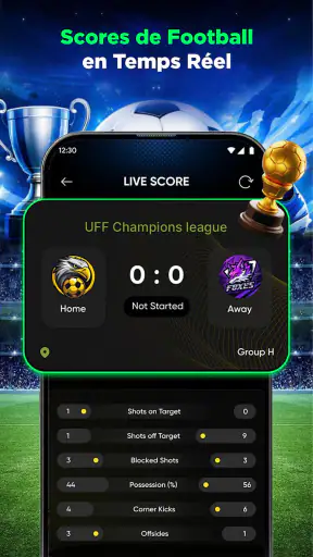 Scores Foot en Direct & Actus screenshot