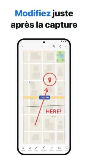 Screenshot Pro - Rognage auto screenshot