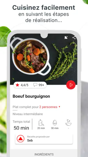 Seb, recettes et plus… screenshot