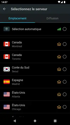 Secure VPN－Internet plus sûr screenshot