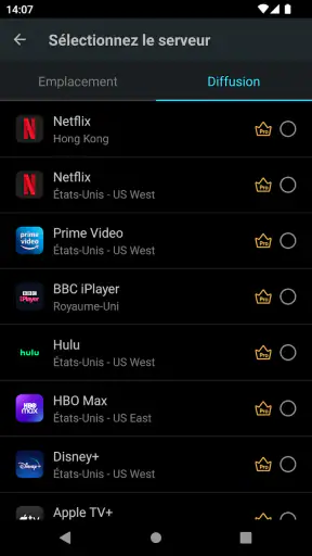 Secure VPN－Internet plus sûr screenshot