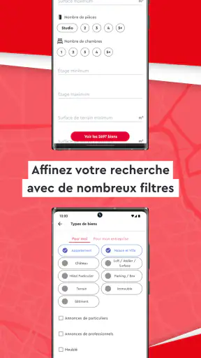 SeLoger annonces immobilières screenshot