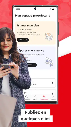 SeLoger annonces immobilières screenshot