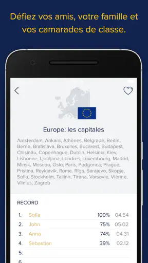 Seterra Géographie screenshot