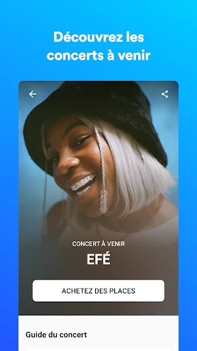 Shazam : musique et concerts screenshot