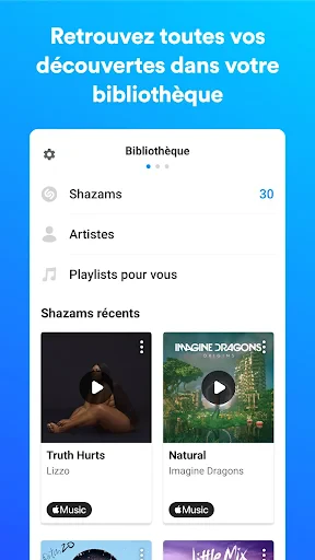 Shazam : musique et concerts screenshot