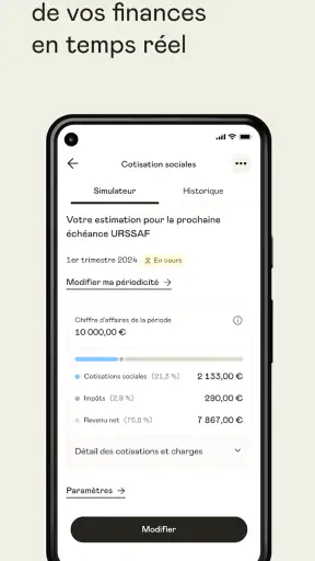 Shine - Compte pro en ligne screenshot