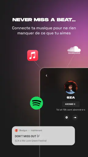 Shotgun — Musique live screenshot